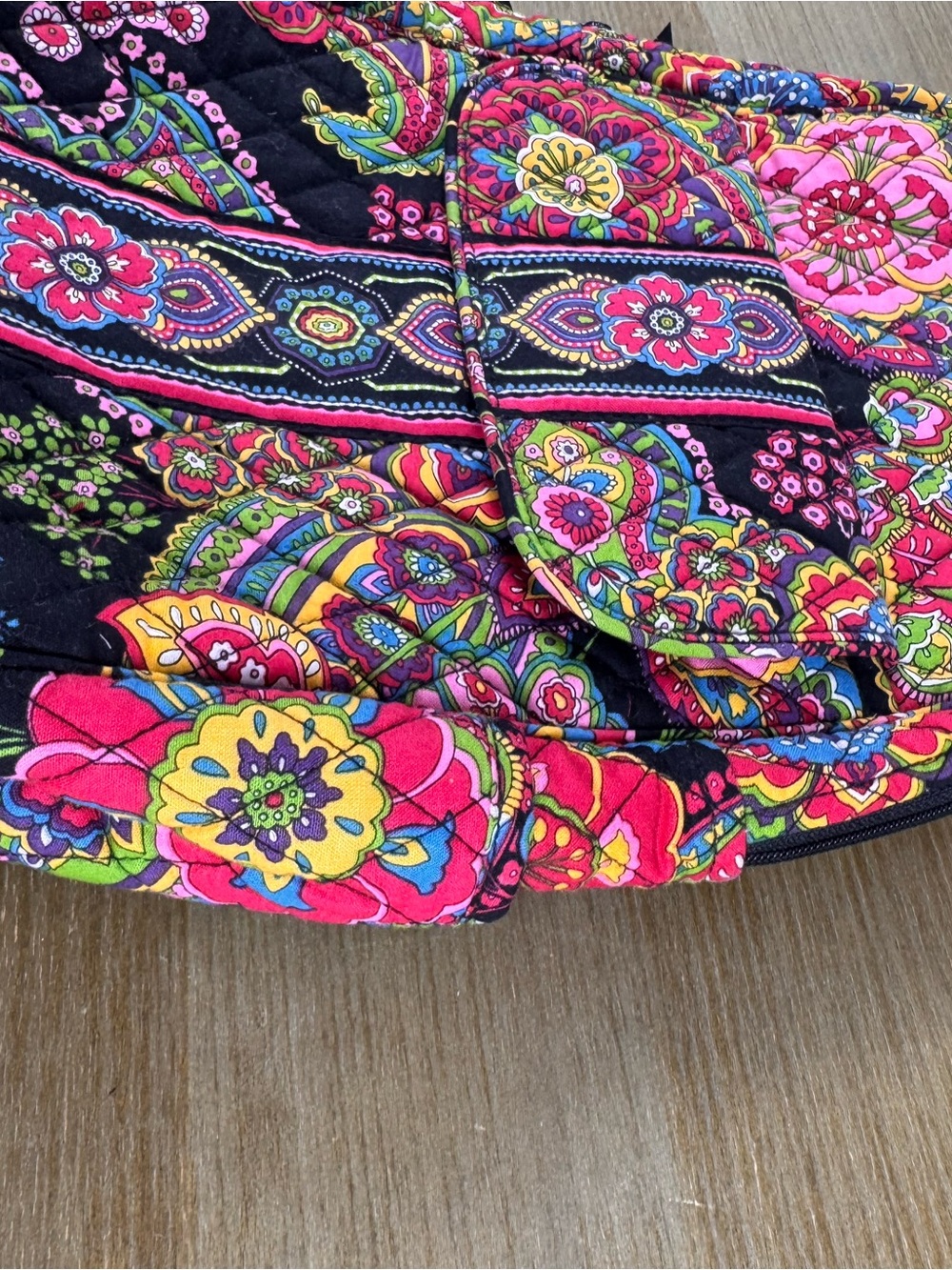 Vera Bradley Symphony In Hue Small Backpack Retired Floral Paisley Bag - Picture 3 of 12